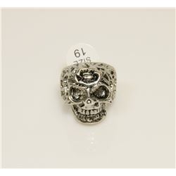 NEW GOTHIC SKULL BIKER RING SIZE: 9