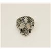 Image 1 : NEW GOTHIC SKULL BIKER RING SIZE: 9