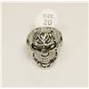 Image 1 : NEW GOTHIC SKULL BIKER RING SIZE: 10
