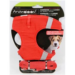 NEW ADJUSTABLE REFLECTIVE HARNESS AND LEASH
