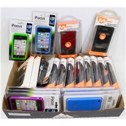 FLAT OF NEW iPHONE 4 / 4S CASES
