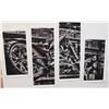 Image 2 : NEW 4PC MODULAR CANVAS ONLY MOTORCYCLE PRINT