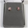 Image 1 : 44) STERLING SILVER GEMSTONE EARRINGS