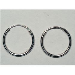 49) STERLING SILVER EARRINGS