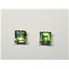Image 1 : 52) 10K YELLOW GOLD PERIDOT EARRINGS