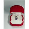 Image 2 : 63) STERLING SILVER TANZANITE PENDANT