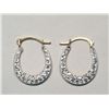 Image 1 : 70) 10K GOLD CUBIC ZIRCONIA EARRINGS