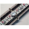 Image 1 : 89) STERLING SILVER CUBIC ZIRCONIA MARCASITE RING
