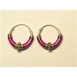 97) STERLING SILVER EARRINGS