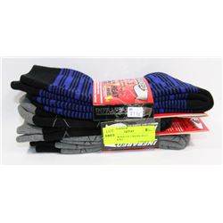 NEW PACKAGE OF 3 MENS HEAT WAVE SOCKS