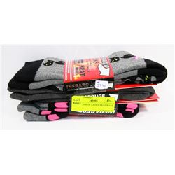 NEW 3 PACK OF LADIES HEAT WAVE SOCKS