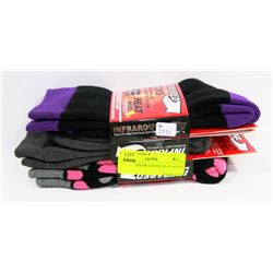 NEW 3 PACK OF LADIES HEAT WAVE SOCKS