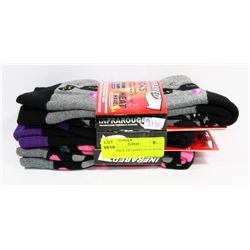 NEW 3 PACK OF LADIES HEAT WAVE SOCKS