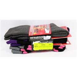 NEW 3 PACK OF LADIES HEAT WAVE SOCKS
