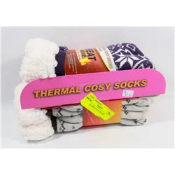 2 PACK LADIES COZY SOCKS