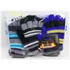 Image 1 : NEW  PACKAGE OF 3 KIDS HEAT WAVE GLOVES