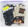 Image 1 : 2 PACK LADIES HEAT WAVE GLOVES