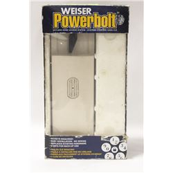 WEISER ELECTRONIC DEAD BOLD, TOUCH PAD