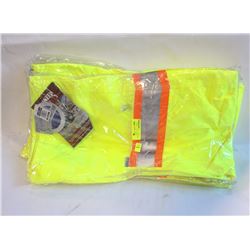 GROUP OF 5 PIONEER HI-VIZ WATER-PROOF BIB-PANTS