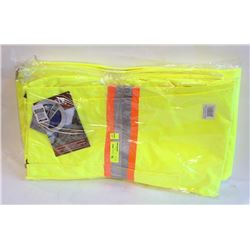 GROUP OF 5 PIONEER HI-VIZ WATER-PROOF BIB-PANTS