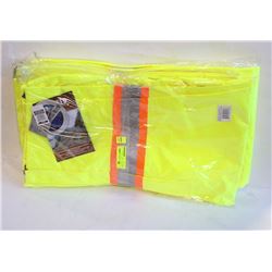 GROUP OF 5 PIONEER HI-VIZ WATER-PROOF BIB-PANTS