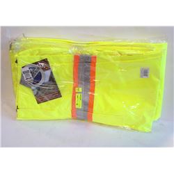 GROUP OF 5 PIONEER HI-VIZ WATER-PROOF BIB-PANTS