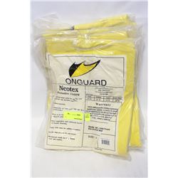 GROUP OF 7 ONGUARD 3-PIECE RAINSUITS-MEDIUM