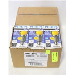 2 BOXES PHILIPS (12 TOTAL) A21 15W LED LIGHTBULBS