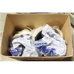 LOT OF 8 SAFETY HARD-CAPS & 2 HARDHATS (NEW)