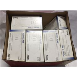 LARGE BOX OF ANSELL LATEX MEDICAL GLOVES-LARGE