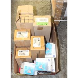 LARGE BOX OF HALOGEN BULBS & HIGH-PRESSURE SODIUM