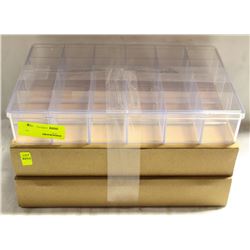 GROUP OF 3 NEW 24 COMPARTMENT ORGANIZER