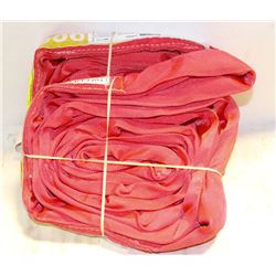 GROUP OF 3 TUFF-LIFT 8' ROUND NYLON SLINGS