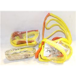 FLAT W/ HOOK & CLEVIS SLING & LADDER STRAP