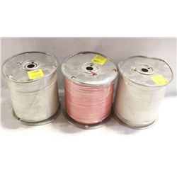 3 SPOOLS AWG #14 WIRE