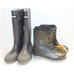 NEW PAIRS OF ONGUARD & BAFFIN RUBBER STEEL TOE