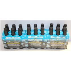 CASE OF 18 BOTTLES MOTORMASTER GASLINE ANTIFREEZE