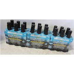 CASE OF 18 BOTTLES MOTORMASTER GASLINE ANTIFREEZE