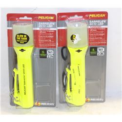 GROUP OF 2 PELICAN LED FLASHLIGHT