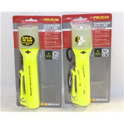GROUP OF 2 PELICAN LED FLASHLIGHT