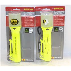 GROUP OF 2 PELICAN LED FLASHLIGHT