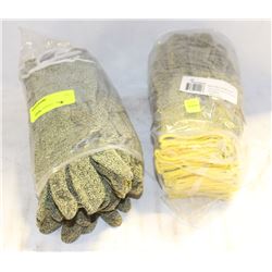 2 DOZEN OF KEVLAR STEEL GLOVES