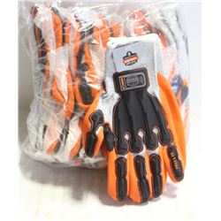 1 DOZEN 2XL GREY NITRILE DIR GLOVES