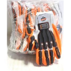 1 DOZEN 2XL GREY NITRILE DIR GLOVES