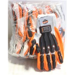 1 DOZEN 2XL GREY NITRILE DIR GLOVES