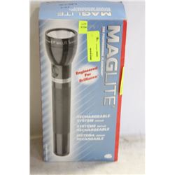 NEW MAGLITE RECHARGEABLE SYSTEM W/ LITHIUM BATTERY&
