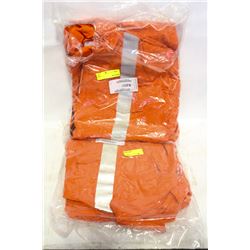 GROUP OF 2 NEW ORANGE CCV-LGG60R-T4X ARC-FLASH