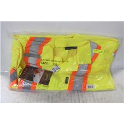 PIONEER 5XL HI-VIZ TRAFFIC COVERALLS