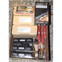 FLAT OF WELDING ACCESSORIES: LCIO CABLE CONNECTOR