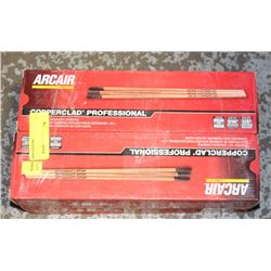 4 BOXES OF ARCAIR COPPERCLAD PRO WELDING ELECTRODE